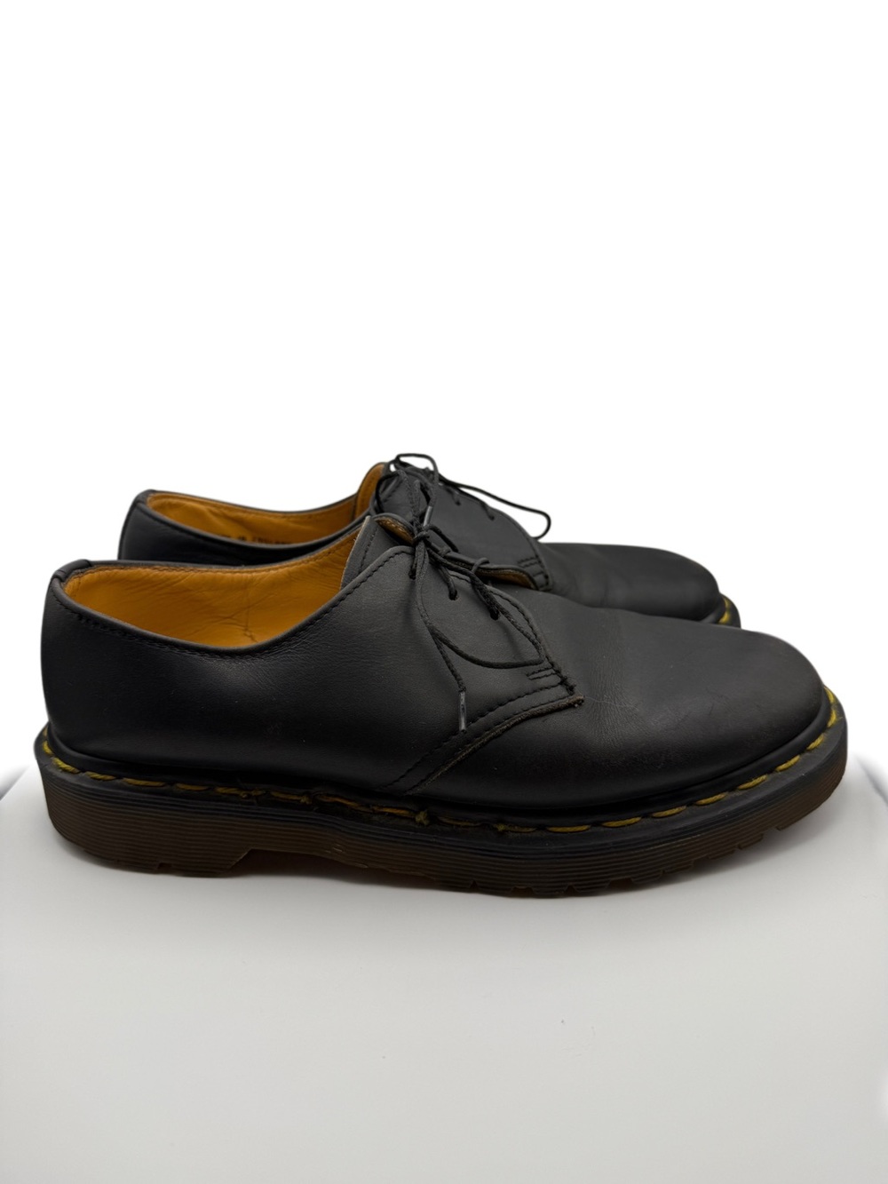 RARE Vintage Dr. Martens 1461 "Made in England" Black Leather Oxfords Docs